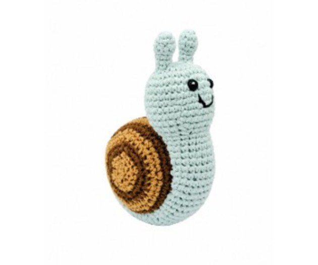 snail baby rattle